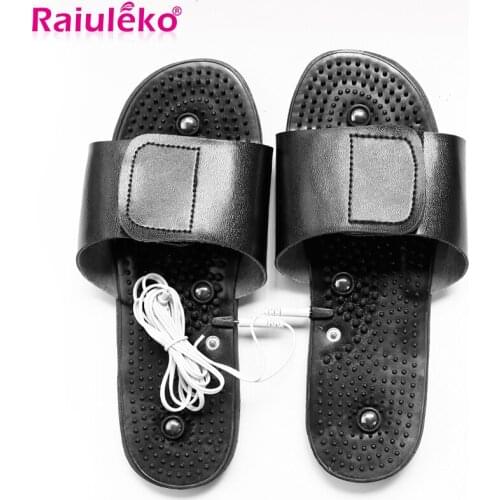 New 1Pair Magic Pulse Massage Silver Fiber Conductive Electrotherapy Massage Electrode Gloves with Cable Use for Tens Devices