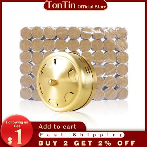 Mugwort 5 years 45:1 little smoke stick suit 1pcs new type copper moxa box 54pcs moxa roll