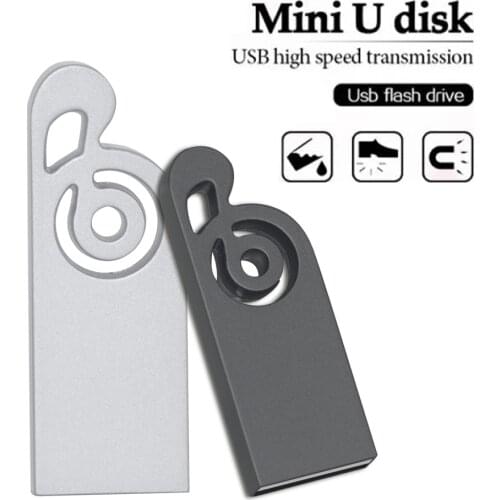 Supper mini High Quality 128GB pendrive metal USB 2.0 Pen Drive 8g 16G 32GB 64GB cle usb memory stick pendrive flash drive