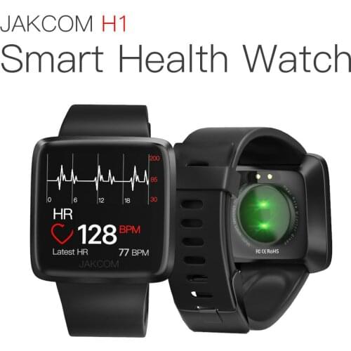 JAKCOM H1 Smart Health Watch with color touch screen Heart Rate tracker Blood Pressure Monitoring 2.5D glass IP68 Waterproof