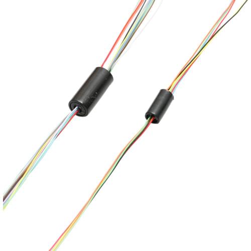 1PC Dia 8mm Slip Ring 12ch 2A Mini Electric Rotary Joint 12 Wires Connector Slipring Parts for RC Drone Robot Micro Gimbal