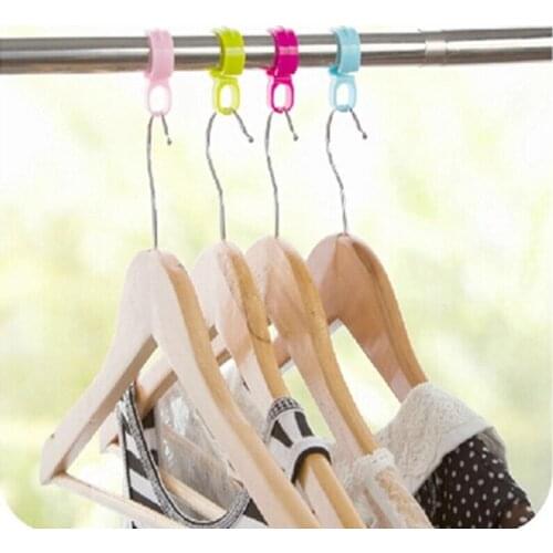 10pcs Windbreak Hook Outdoor Clothes Drying Hanger 4 Color Select Plastic Hook Holder Creative Home Storage Laundry Organization