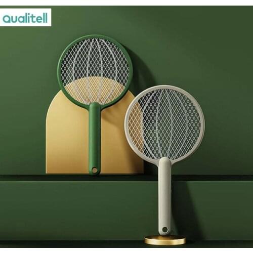 Youpin Qualitell Electric Mosquito Swatter 3500V Handheld Rechargeable Mosquito-Killer Insect Fly Swatter Trap Killing Dispeller