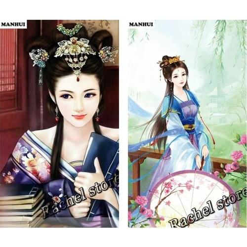 Diamond Embroidery Diy Diamond Painting Cross Stitch Kits Diamond MosaicAncient girl Full Square Diamond Embroidery RE009