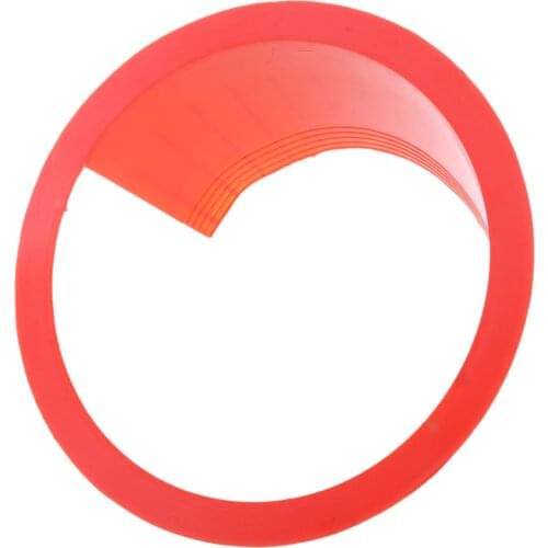 6.5" Car Speaker Waterproof Cover Car Horn Plastic Spacer Protective Red