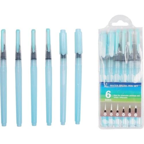 Large Capacity Refillable Paint brush Water Brush Ink Pen Watercolor soft Calligraphy Writing Brush Drawing Art Supplies Paint