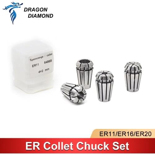 ER11 ER16 ER20 spring collet chuck Accuracy Dia:12mm/17mm/21mm for CNC milling tool holder Engraving machine spindle motor