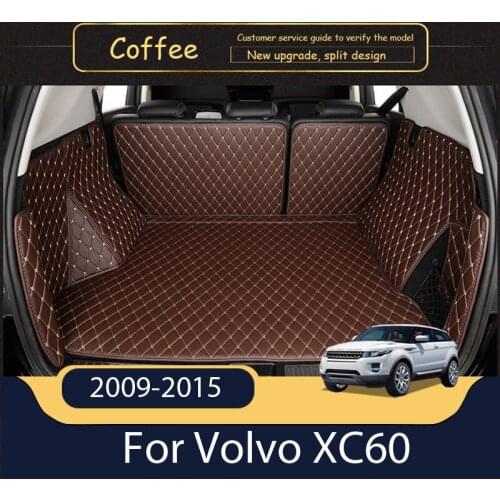 For Volvo XC60 2015 2014 2013 2012 2011 2010 2009 Car Trunk Mats Carpets Cargo Boot Liner Rugs Cover Interior Accessories