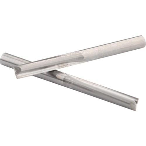 5pcs 8X32mm CNC Router Cutting Bit Cutting Edge Double Flute Straight Slot router bit for CNC machine mill