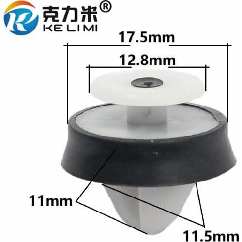 KE LI MI For Peugeot 206 Citroen Interior Trim Door Panel Card Pillar Clip Mounting