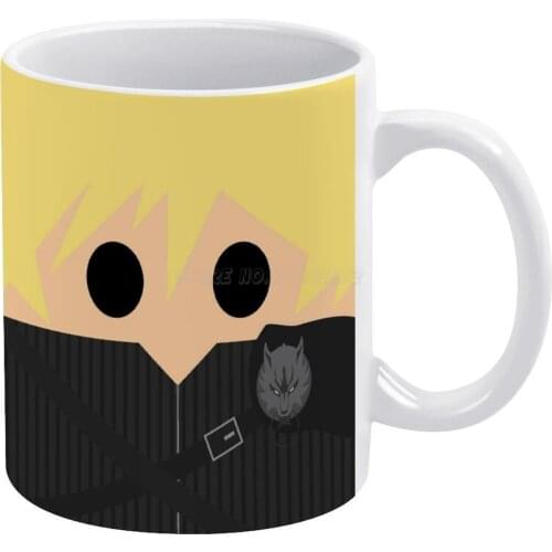 Cloud Strife White Mug Vintage Mug New Unisex Size Mug Ffvii Ff7 Gaming Gamer Fandom Game Cloud