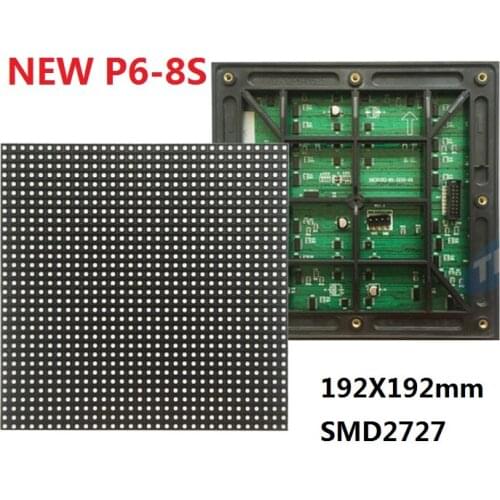 P6 SMD 192x192mm 32x32 Pixels 8s Full Color RGB Outdoor LED Display Module