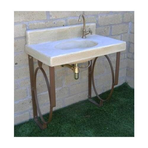 Sink outdoor grandma INES CM78X45X90H in various colors complete RUKIT17