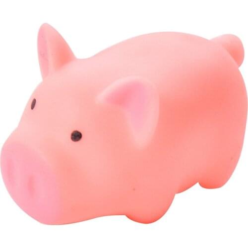 Squeeze Pig Mochi Squishy Kawaii Animal Slow Rising Squishy Toy Anti-strss Practical Jokes for Kids Squishies Cute Toy 5.5x3 CM