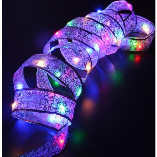 LED Strip Lights 4M 40 LEDs RGB Flexible Ribbon Waterproof RGB LED Light Tape Diode Outdoor Party Holiday Decorative Lights