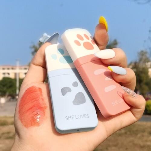 Mirror Water Gloss Lip Glaze Glass Transparent Fruity Soft Girly Lip Gloss Moisturizing Long Lasting Lipstick Lips Care