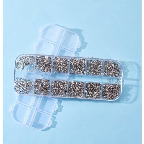 1 Box Jump Rings Jewelry Making DIY Bracelets Keyring Supplies