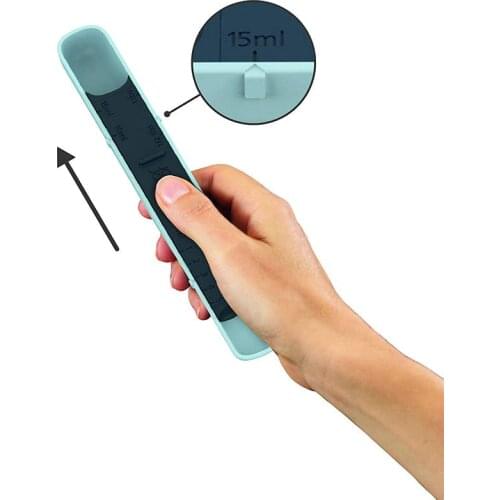 1pc 12-speed Adjustable Scale Measuring Spoon Salt Control Sugar Control Tool Gram Metering Scale Spoon Household Baking Tool