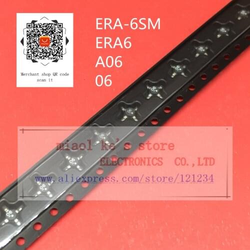[5pcs-10pcs]100% New original; ERA-6SM ERA6 A06 E6 06 [ ERA-SM ] - MONOLITHIC AMPLIFIERS 50ohm BROADBAND DC to 8GHz