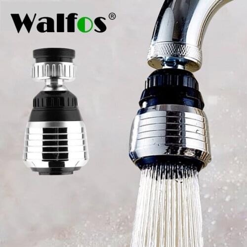 WALFOS 360 Rotate Swivel Faucet Nozzle Torneira Water Filter Adapter Water Purifier Saving Tap Aerator Diffuser Kitchen Accessor