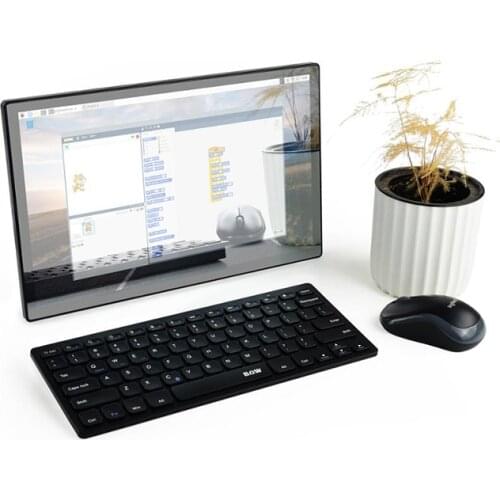 BlueRaven 13.3inch Magic Mirror, Voice Assistant, Touch Control, Raspberry Pi 3A+ Inside,US/EU/UK 12V power adapter