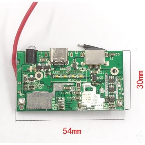 Dual USB Type-c QC 3.0 Quick Charging Board Fast Charger module for Polymer Li-ion Lithium 18650 Battery DIY Mobile Power bank