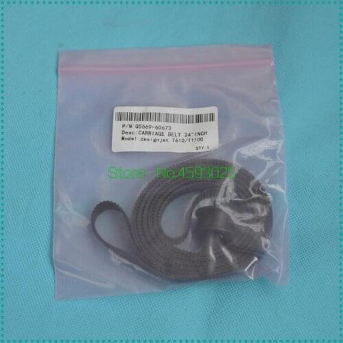 24 inch A1 Plotter Carriage Belt Q5669-60673 For HP T610 T620 T1100 T1120 T1100PS T1120ps Z2100 Z3100 Z3200 Plotter Parts