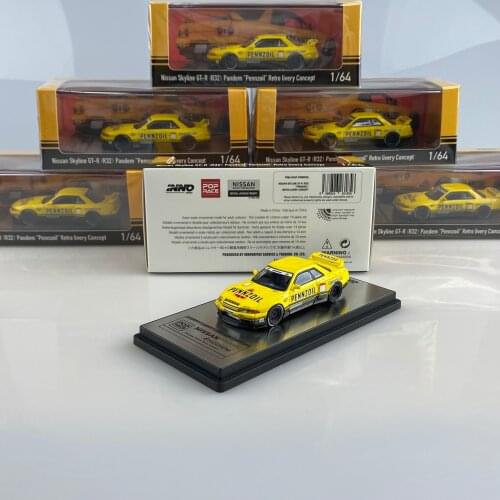INNO Car 1:64 Nissan GT-R R32 Collection Metal Die-cast Simulation Model Cars Toys