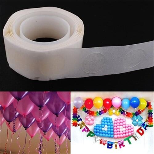 New Arrivals 100x Permanent Adhesive Bostik Photo Party Home Decor Two-Sided Round Glue Tape
