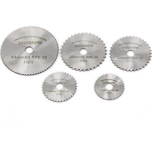 NEW Mini Circular Saw Blade Set HSS Cutting Disc Rotary Tool Accessories for Dremel Compatible Wood Plastic Aluminum