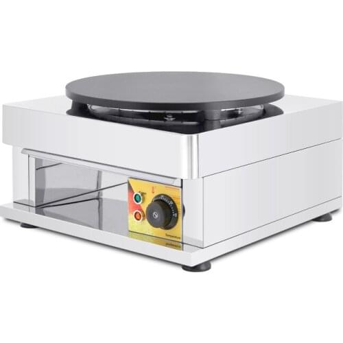 New style commercial 110V/220V electric pancake maker Round crepe maker 40cm plate maker for sale