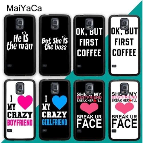 Couple Best Friends Matching Case For Samsung A21S A20e A71 A51 A10 A40 A50 A70 Galaxy S20 Plus S10 S9 Note 20 Ultra