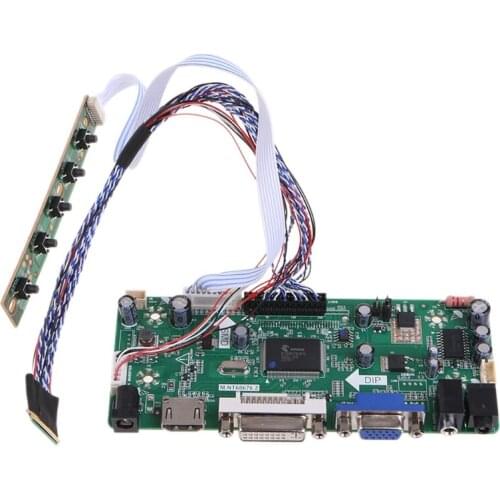 VGA HDMI DVI LCD Controller Driver Board for 1600x900 17.3 Inch LP173WD1 LP173WD1 -TLA1 TLN4 WLED LVDS Panel