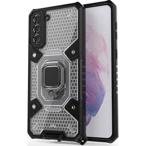 Kickstand Solid Anti-dust PC+ TPU Fitted Case for Samsung Galaxy A12 A32 A52 A51 A71 5G Note 20 S21 S20 Plus M31 Back Cover