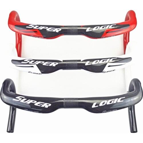 Carbon fiber bicycle handlebar carbon fiber bicycle handle bike handlebar carbon road handlebar 31.8*400/420/440mm bent bar