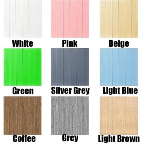 Self Adhesive Waterproof Wood Grain Wallpapers 3D TV Background Living Room Wallpaper Mural Bedroom Decorative Wall Decals