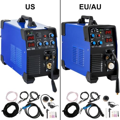 Mig Welder Welding Machine MIG-250 Welder Machine 250A MIG MMA TIG 110V/220V