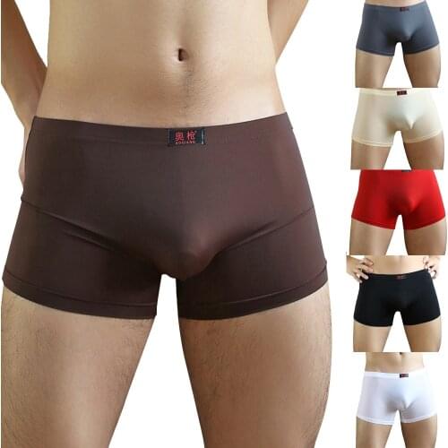 2019 New mens underwear men cotton underpants male pure men panties shorts underwear boxer shorts cotton solid cuecas