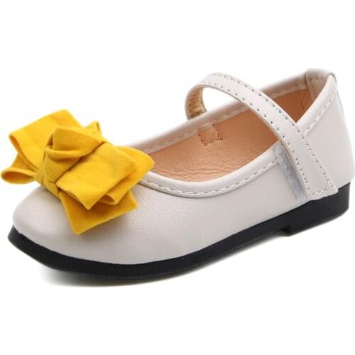 Baby Girl Shoes 2020 Fashion Girl Dress Party Sandals Princess Dance Shoes Children Sweet Soft Leather Flat Casual Single Shoe