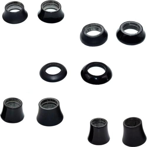 Bicycle Full Carbon Headsets Taper Washer Mountain Bike Carbon Headsets Cover Stem Spacers MTB Parts