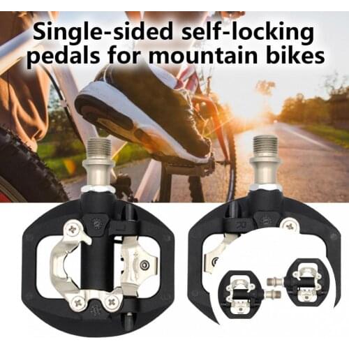 High-strength Bicycle Accessories High Hardness Flat Platform Clipless Pedal for Bicycles