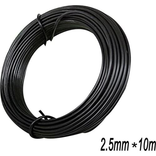 10m DIY Garden Plant Support Coated Iron Wire Tie Strapping Rope Gardening Binding Wire Flower