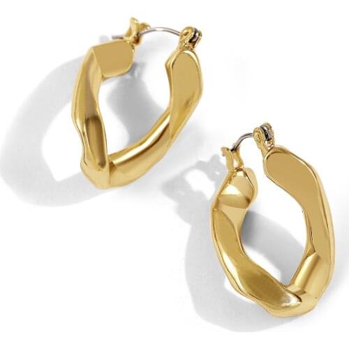 Vintage Gold Color Link Chain Drop Earrings for Women Boho Charm Resin Heart Dangle Earrings Statement Jewelry Brincos 2020