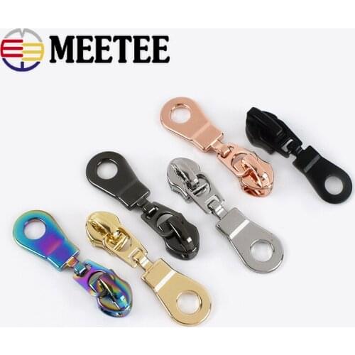 20pcs 5# Zipper Heads for Nylon Zipper Bag Zip Repair Kits Replacement Pocket Zipper Sliders DIY Sewing Accessories ZT179