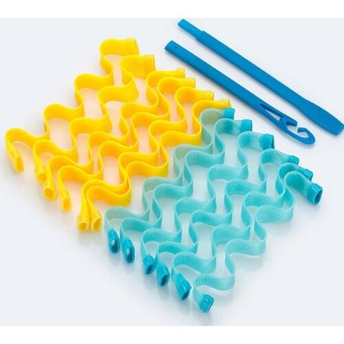 12pcs/set Professional Hair Curling Iron Waver Hair Curly Styling Tools Wave Curling Tube for DIY Home Use Salon Hair Tools