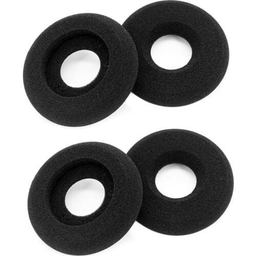 2 Pairs=4 PCS Diameter:58mm thickness:6mm ear pad ear cushions for headsets headphones ear foam for call center headsets