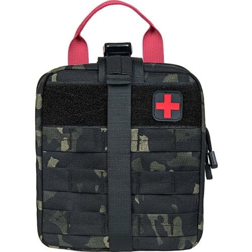 Rip Away IFAK Medical First Aid Pouch EMT Emergency Kits Storage MOLLE Compatible EDC Outdoors Airsoft Paintball Hunting Bag