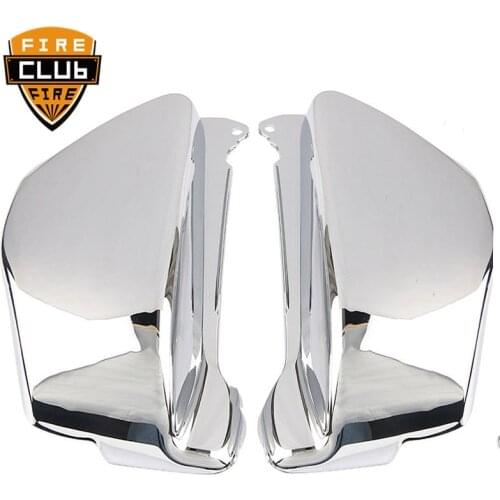 For Honda For Magna VF 750 VF750 VF750C 1994-2004 Chrome Metal Battery Side Cover