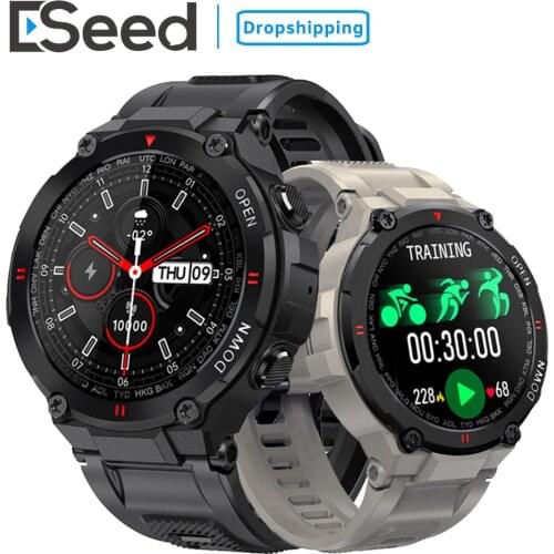 ESEED 2021 K27 Smart Watch Men Women Bluetooth Sport Fitness Tracker Heart Rate Waterproof K27 Clock Smartwatch for IOS Android
