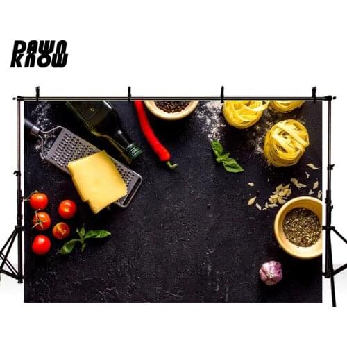 DAWNKNOW Kitchen Fruit Photography Background Backdrop For Photographers Personal Live Vegetables Photocall Photo Studio lv2054